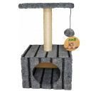 AnimAll (ЭнимАлл) Когтеточка-домик для кошек, с полкой