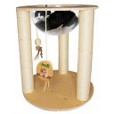 AnimAll (ЭнимАлл) Когтеточка-лежанка для кошек, прозрачная