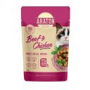 Araton Adult with Beef and Chicken Влажный корм для взрослых кошек с говядиной и курицей