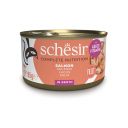 Schesir (Шезир) Salmon Natural Style - Влажный корм для кошек лосось в собственном соку, банка