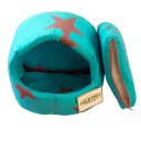 Lucky Pet (Лаки Пет) "Белла" -Домик-лежак для собак (бирюзовый)