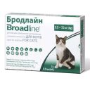 Broadline (Бродлайн) by Boehringer Ingelheim Spot-on - Противопаразитарные Капли спот-он от блох, клещей и гельминтов для котов 2,5-7,5 кг,1 пипетка
