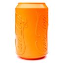 SodaPup (Сода Пап) SP Puppy Can Toy – Игрушка-диспенсер для лакомств Жестяная Банка для собак, оранжевая