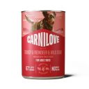 Carnilove (Карнилав) Adult Dog Turkey & Reindeer & Wildboar - Консервированный беззерновой корм для взрослых собак всех пород, с индейкой, олениной и диким кабаном паштет