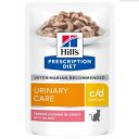 Hill's (Хиллс) Wet PD C/D  Feline Multicare Urinary Care Salmon - Влажный корм-диета с лососем для уменьшения симптомов заболеваний мочевыводящих путей у кошек