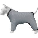 Collar (Коллар) Waudog Clothes светоотражающая ветровка-дождевик для собак, серый