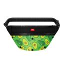 Collar (Коллар) Waudog Family поясная сумка-бананка для корма и аксессуаров, рисунок "Avocado", 33x17x10 см