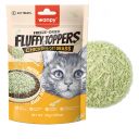 Wanpy (Ванпи) Fluffy Toppers Chicken & Cat Grass - Сублимированное лакомство топпинг для котов курица и кошачья трава