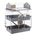 Ferplast (Ферпласт) Cage Barn 100 Double White клетка для кролика, 95x57x121 см (белый металл)