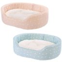 Ferplast (Ферпласт) Dandy F Puppy лежак для кошек и собак (голубой/бежевый)