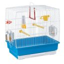 Ferplast (Ферпласт) Cage Rekord 2 White клетка для канареек и других маленьких экзотических птиц, 39x25x41 см (белый металл)