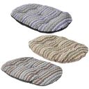 Ferplast (Ферпласт) Relax C подушка-лежак для кошек и собак (коричневый/бежевый/фиолетовый)