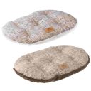 Ferplast (Ферпласт) Relax F подушка-лежак для кошек и собак (коричневый/бежевый)