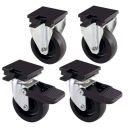 Ferplast (Ферпласт) L388b Kit Wheel At.50/60 Rest комплект колес для переносок Atlas Classic