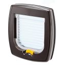 Ferplast (Ферпласт) Swing 1 Super Basic Brown двери врезные для кошек и щенков (коричневый)