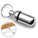 Flamingo Adresstube Deluxe Id Tag ФЛАМИНГО брелок адресник для кошек и собак, хромированный, 36мм