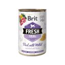 Brit Fresh (Брит Фрэш) Veal Millet – для собак с телятиной и пшеном 400 гр