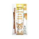 GimCat (ДжимКет) Superfood Duo-sticks - лакомство для кошек с лососем и манго 3 шт.
