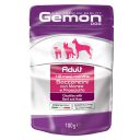 Gemon (Джемон) Dog Adult Chunkies with Beef and Ham - Влажный корм для собак с говядиной и ветчиной