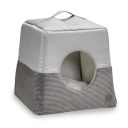 Harley & Cho (Харли энд Чо) Cabrio Grey домик-лежак два в одном для собак и кошек (серый)