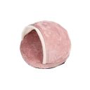 Harley & Cho (Харли энд Чо) Cover Plush Pudra лежак-норка для собак и кошек (пудра)