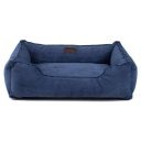 Harley & Cho (Харли энд Чо) Dreamer Denim Velvet лежак для кошек и собак (синий)