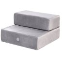 Harley & Cho (Харли энд Чо) Tetris Gray Velur Single ступеньки для собак (серый)