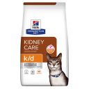 Hills ( Хилс ) PD Feline k/d Kidney Care - сухой корм с лососем для котов с заболеваниями почек