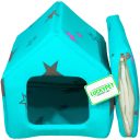 Lucky Pet (Лаки Пет) "Джесси" -Домик-лежак для собак (бирюзовый)