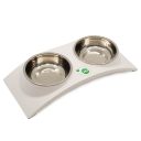 Kika (Кика) Rainbow двойная миска для собак, М, 2*400 мл