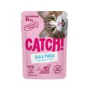 Catch! Влажный корм для взрослых кошек всех пород, белая рыба и овощи кусочки в желе