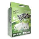 Kotix (Котикс) Tofu - Наполнитель соевый для кошачьего туалета с ароматом (зеленый чай)