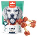 Wanpy (Ванпи) Lamb Jerky Dumbell Кость-гантель вяленый ягненок - лакомство для собак