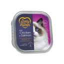 Lovely Hunter (Лавли Хантер) Adult with Chicken and Salmon – Консервированный корм для взрослых кошек (курица/лосось)