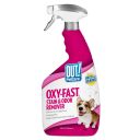 OUT! PetCare Oxy-Fast Stain & Odor Remover АУТ! ОКСИ-ФАСТ Сверхмощный Спрей для удаления пятен и запаха от жизнедеятельности собак и кошек