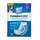 OUT! PetCare Comfort Dri Disposable Male Wraps - Одноразовые подгузники для кобелей