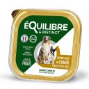 Equilibre & Instinct Влажный корм для собак с уткой и горохом, паштет, 300 г