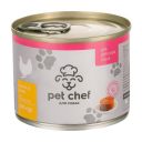 Pet Chef (Пет Шеф) Влажный корм для взрослых собак мясной паштет (курица)