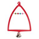 ТМ "Природа" Качели с колокольчиком Игрушка для попугаев 12*19 см