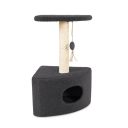 ТМ "Природа" Дряпка  Д11У угловая с будкой для котов