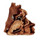 ТМ "Природа" - Декорация для аквариума "Два бревна с амфорой" 23х23 см