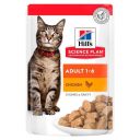 Hill's (Хиллс) Science Plan Adult Cat with Chicken - Влажный корм с курицей для взрослых кошек (кусочки в соусе)