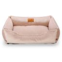 Harley & Cho (Харли энд Чо) Dreamer Pudra Velour лежак для кошек и собак (пудра)