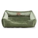 Harley & Cho (Харли энд Чо) Dreamer Green Velour лежак для кошек и собак (зеленый)