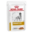 Royal Canin (Роял Канин) Urinary S/O - Лечебные консервы для собак при заболеваниях нижних мочевыводящих путей (дольки в соусе)