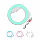 Collar Waudog Круглая рулетка, XS-M, до 40 кг, 2,9 м, светоотражающая лента