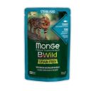 Monge (Монж) BWild Grain Free Wet Tuna with Shrimp Sterilized Adult Cat - Влажный корм для стерилизованных котов, тунец с креветками и овощами