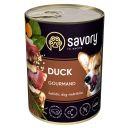 Savory (Cейвори) Dog Gourmand Duck - Консервированный корм для привередливых собак (утка)