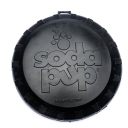 SodaPup (Сода Пап) Bottle Top Flyer Small – Игрушка Фрисби из каучука для собак и щенков, черная