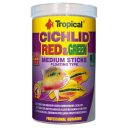 Tropical (Тропикал) Cichlid Red & Green Medium Sticks - Сухой корм в палочках для всеядных цихлид среднего размера